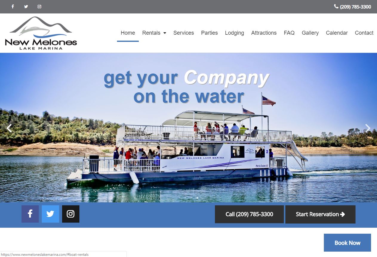 New Melones Lake Marina